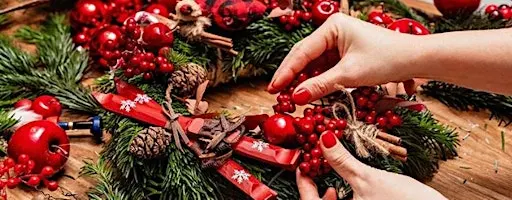 Christmas Wreath Making Experience in Arundel