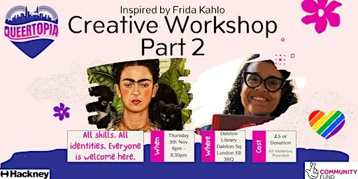 Creative Workshop inspired by Frida Kahlo Part 2