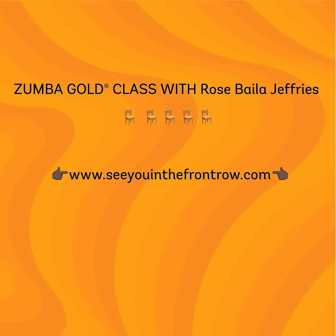 Chair Zumba with Rose