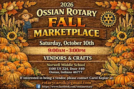 Ossian Rotary Fall Marketplace