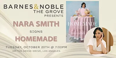 Nara Aziza Smith celebrates HOMEMADE at B&N The Grove
