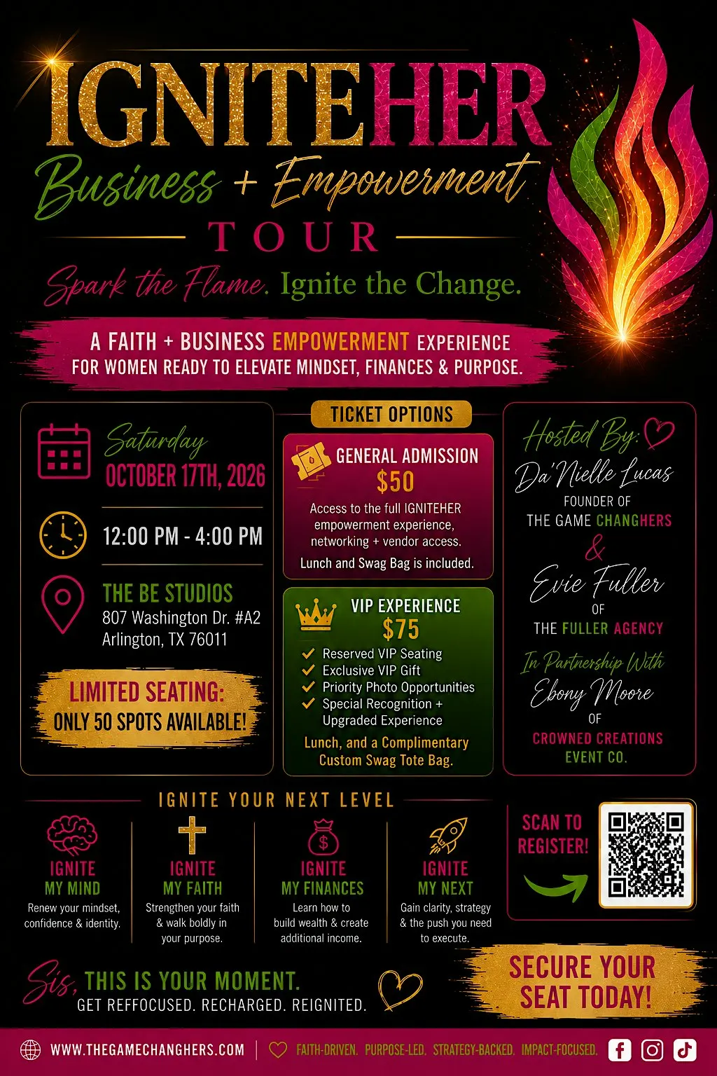 IgniteHER Business + Empowerment Tour