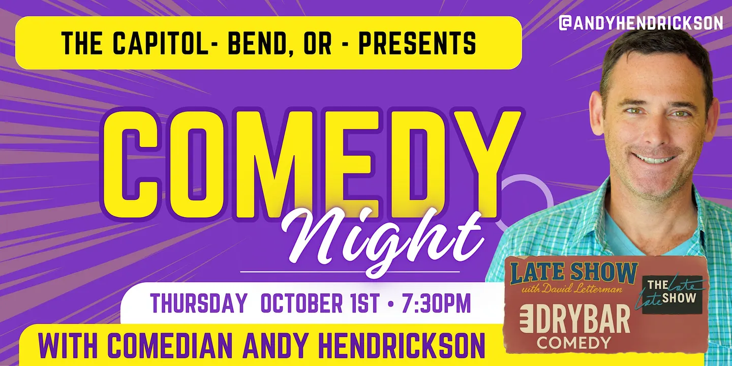 Andy Hendrickson - LIVE STAND-UP at The Capitol - Letterman, Dry Bar