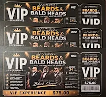 VIP The Inaugural Beards & Bald Heads 2026