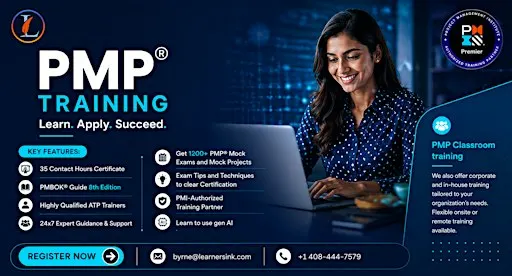 4 Day PMP In-Person Training In Green Bay, WI