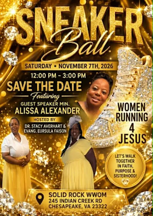 WOMEN RUNNING 4 JESUS SNEAKER BALL 2026