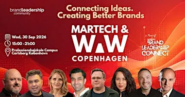Martech and Web Analytics Wednesday CPH - Brand Leadership Connect 2026 Q3