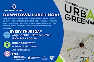 BZP Allentown Downtown Lunch Walking Moai