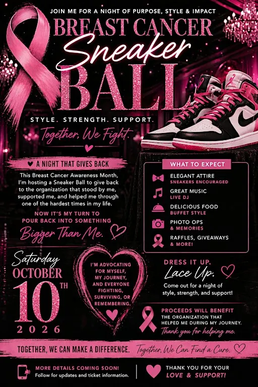 1st annual forever pink sneaker ball