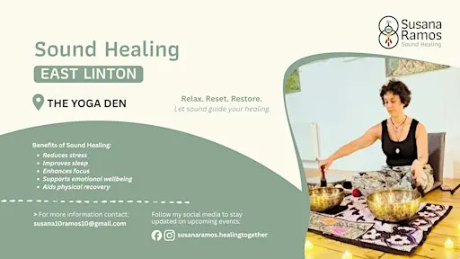Sound Bath. The Yoga Den. EAST LINTON