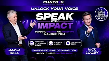 Unlock Your Voice Masterclass - Chelmsford