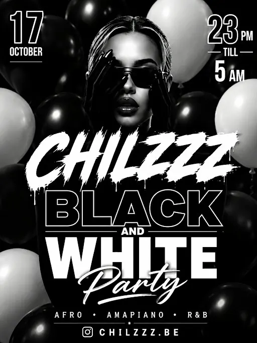 CHILZZZ BLACK AND WHITE PARTY