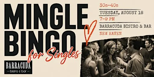 Mingle Bingo: A Singles Night for 30s & 40s at Barracuda