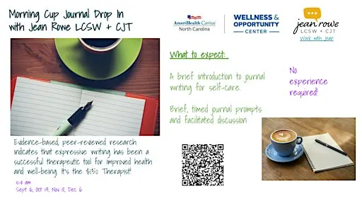Therapeutic Journaling with Jean: A Morning Ritual (FREE)