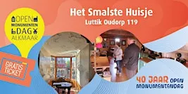 Monument op afspraak | Woonhuis Luttik Oudorp 119 | ‘het smalste huisje’