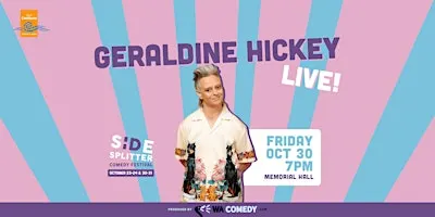 Geraldine Hickey - Live (Side Splitter Comedy Festival)