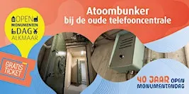 Monument op afspraak | Rondleidingen in de atoombunker