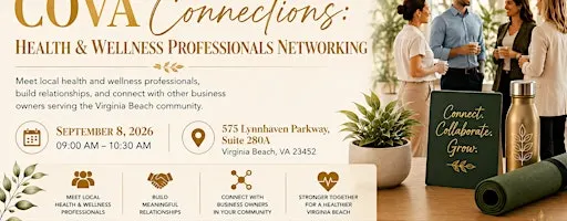 COVA Connections: Health & Wellness Professionals Networking