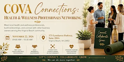 COVA Connections: Health & Wellness Professionals Networking