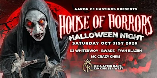HOUSE OF HORRORS HALLOWEEN COSTUME PARTY