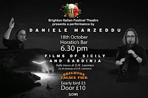 A Performance by Daniele Marzeddu: Films of Sicily and Sardinia -