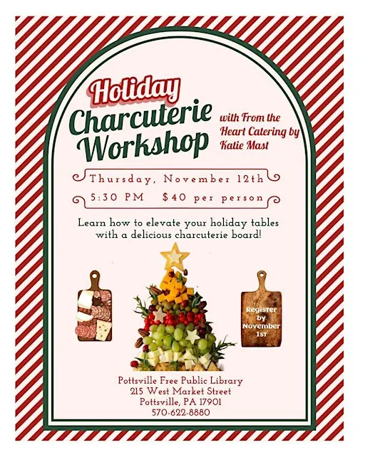 Holiday Charcuterie Workshop with From the Heart Catering by Katie Mast