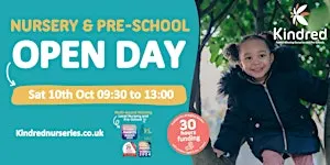 Kindred Durrington Nursery & Pre-School Open Day - 10th October 2026