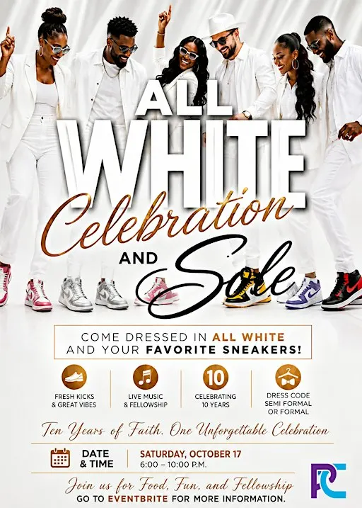 All White Celebration and Sole Fundraiser