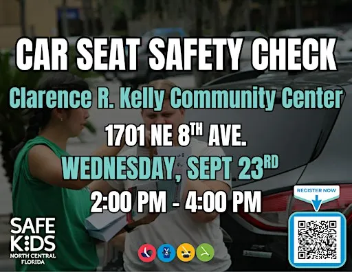 Gainesville CPS Week Car Seat Check Up Appt - Sept 23, 2026