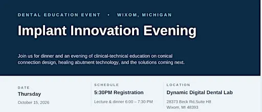 Implant Innovation Evening