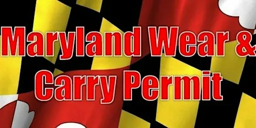 Maryland Wear & Carry Course (CCW) 11 OCTOBER 18 OCTOBER 10A-6P 2026