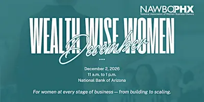 Wealth Wise Women December
