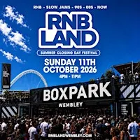 RNB LAND - Summer Closing RnB & Slow Jams Day Party (2000+ Ravers)