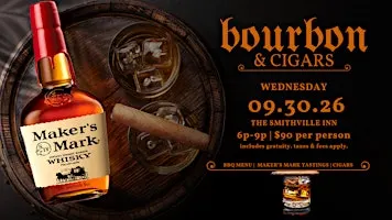 3rd Annual Bourbon & Cigars Night at the Inn