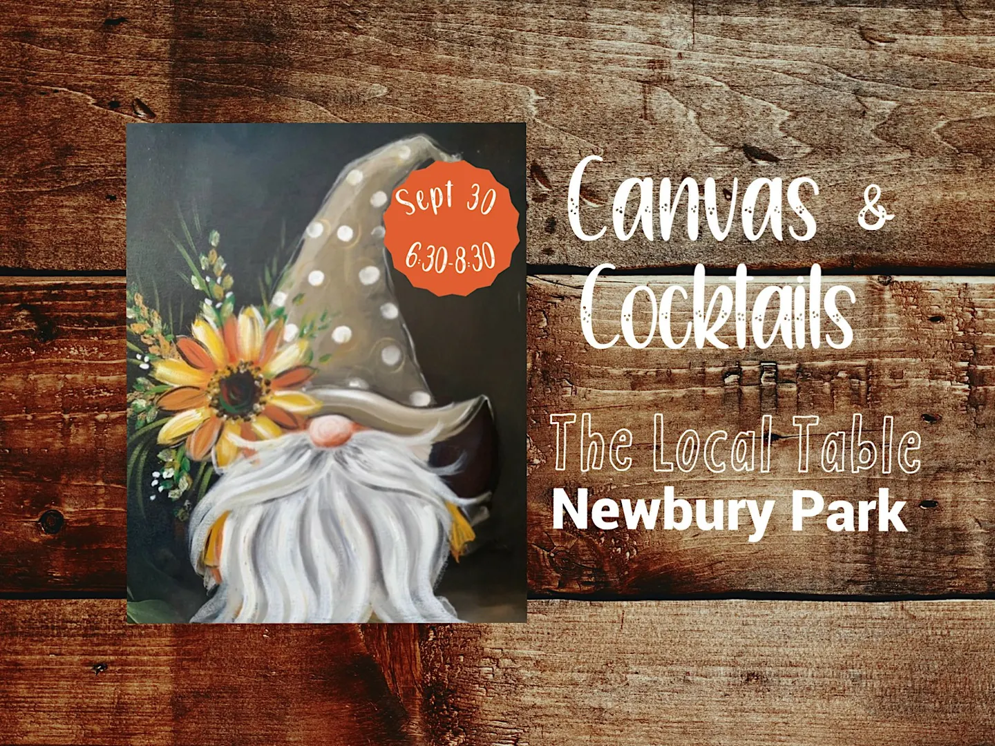 Canvas & Cocktails -Fall Edition
