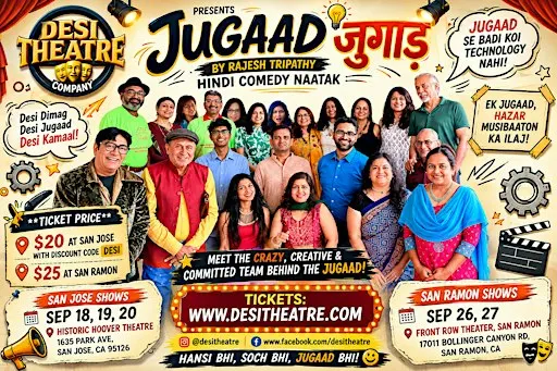 Hindi Comedy Naatak in Bay Area - Sep 18-27