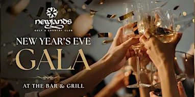New Year’s Eve Gala at Newlands Bar & Grill