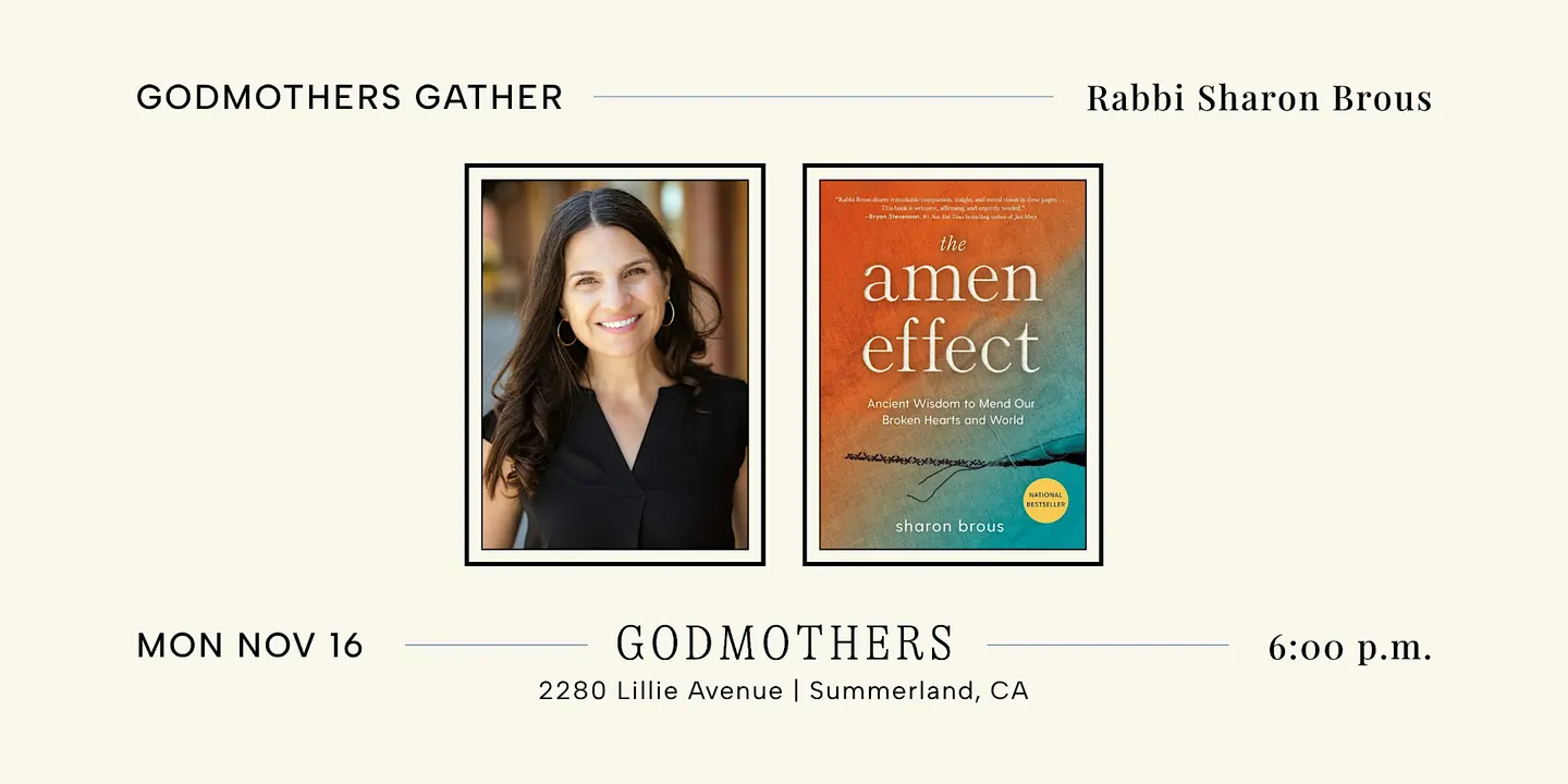 Godmothers Gather: Rabbi Sharon Brous & Jennifer Rudolph Walsh