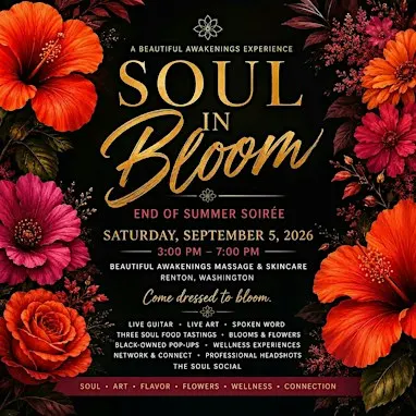 Soul In Bloom- End of Summer Soul Soiree