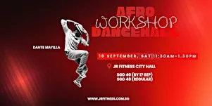 AFRO Dancehall Workshop with Dante Mayilla