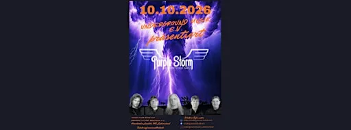 Underground Musik präsentiert Purple Storm a Tribute to Deep Purple