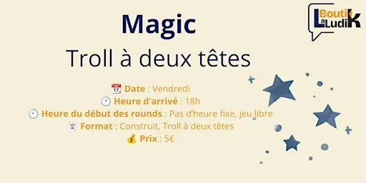 Magic - Troll à deux têtes