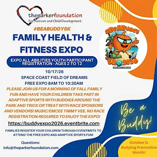 Free Adaptive Sports and Trick or Treat at the #BeABuddy5K