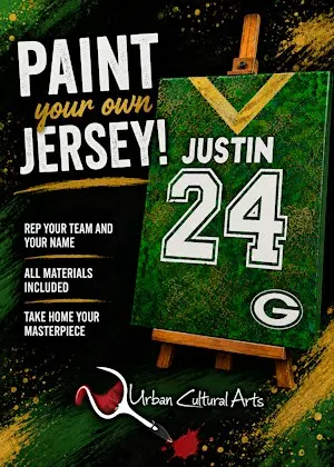 PAINT YOUR OWN JERSEY PAINT & SIP