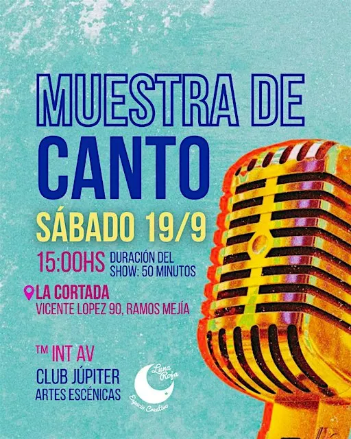 Muestra Vocal - Teatro Musical Int-Av