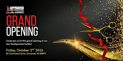 Approved Fire Protection + Security - Ribbon Cutting Ceremony