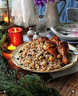 Chestnut Rice Pilaf