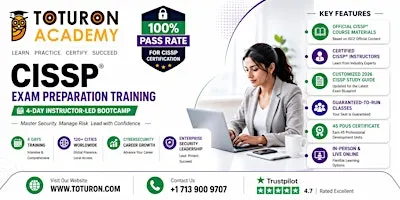 CISSP Training in Louisville, KY | 4-Day Exam Prep & Certified Instructors