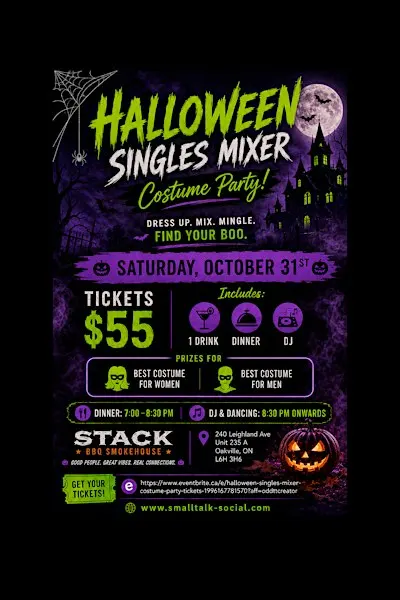 Halloween Singles Mixer Costume Party