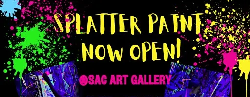 Splatter Paint Sessions!